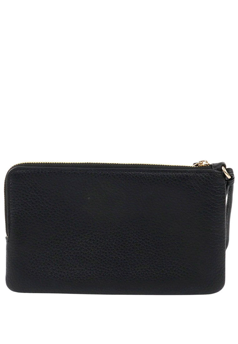 Coach Double Zip Wallet - Black