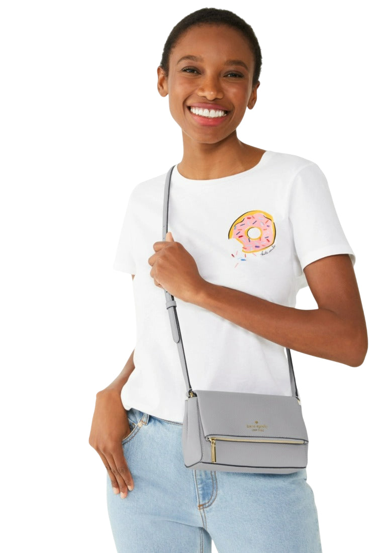 Kate Spade Leila Mini Crossbody - Mountain Grey