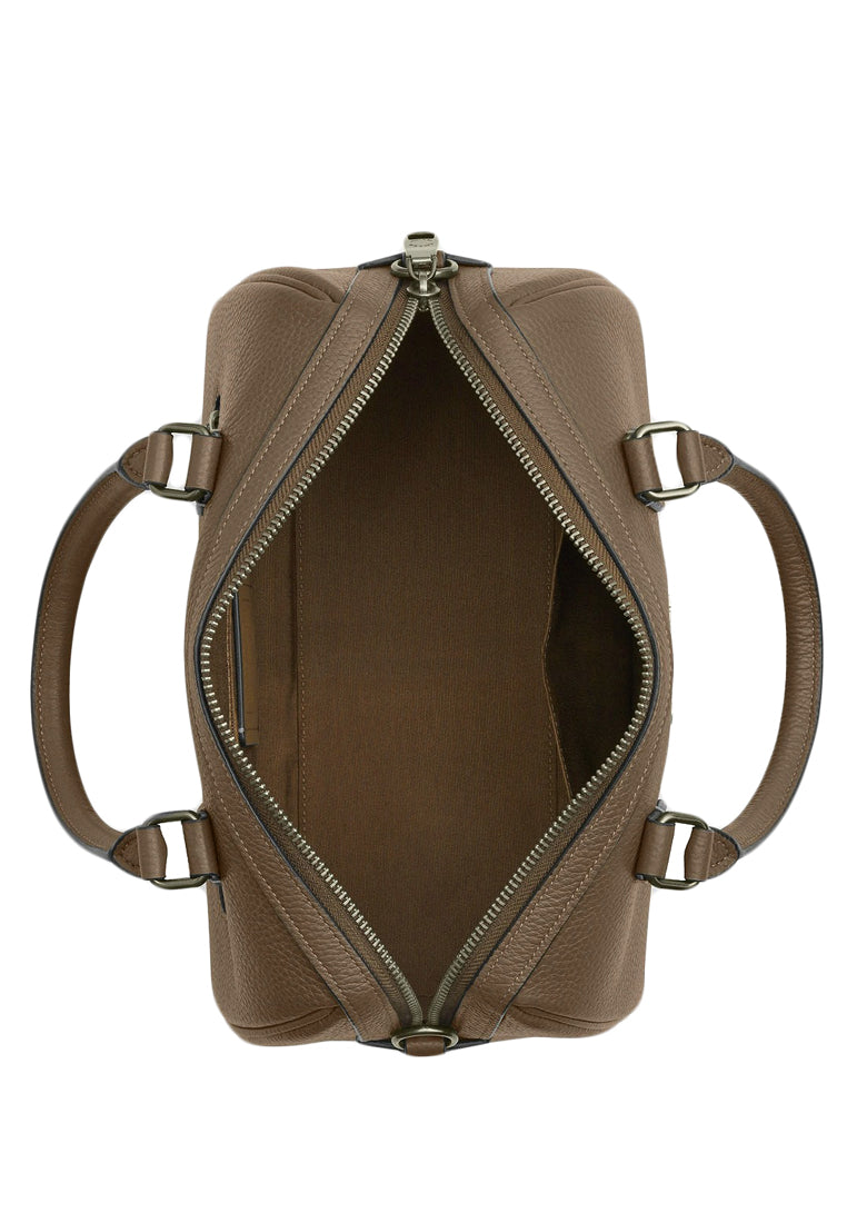 Coach Rowan Satchel Bag - Dark Stone