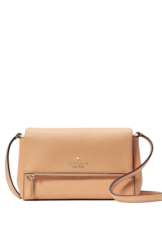 Kate Spade Leila Mini Crossbody - Orange Cream
