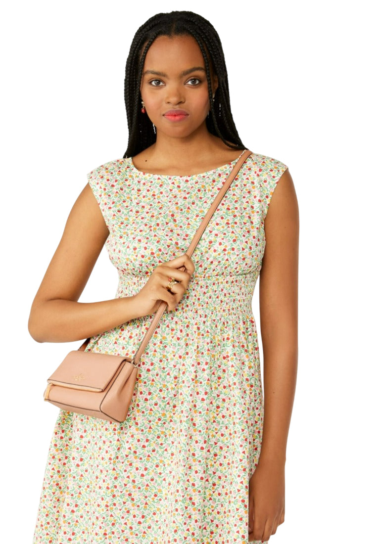 Kate Spade Leila Mini Crossbody - Orange Cream