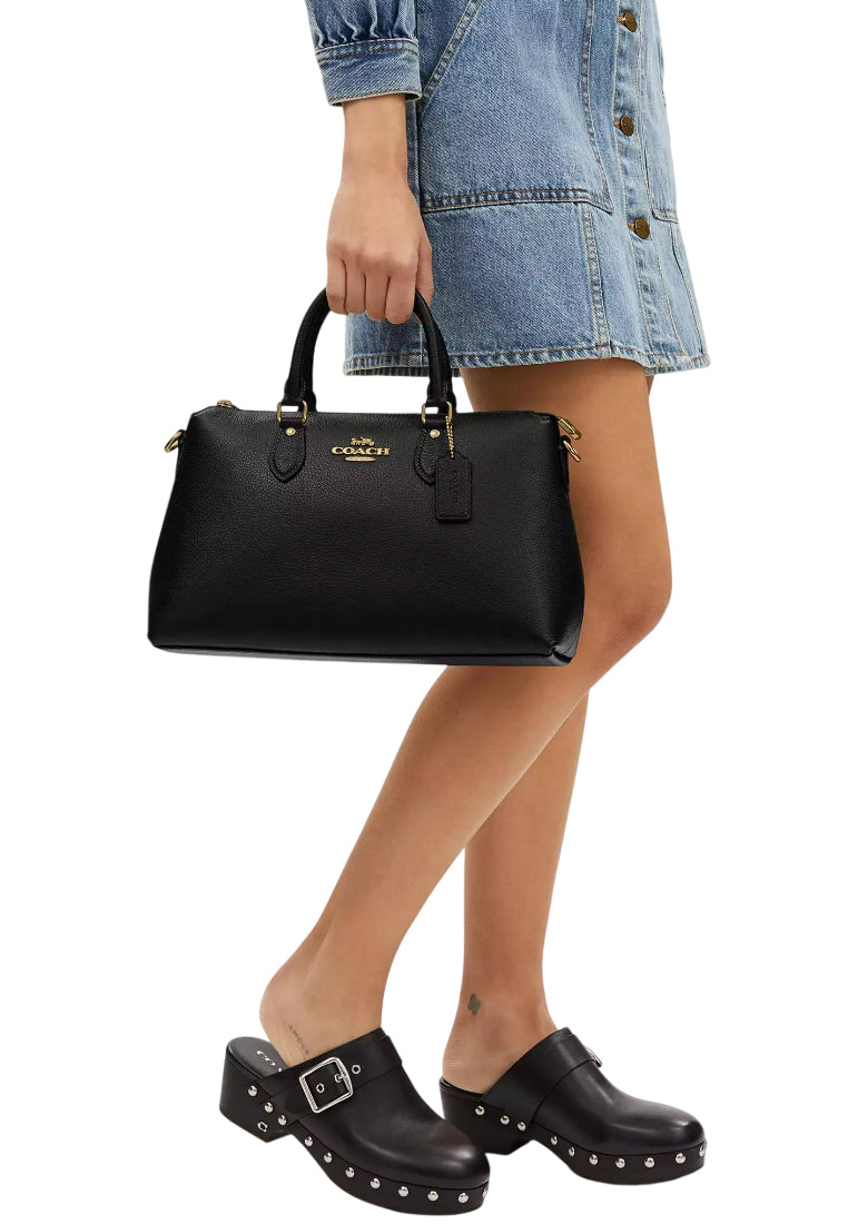 Coach Georgia Satchel Bag - Black