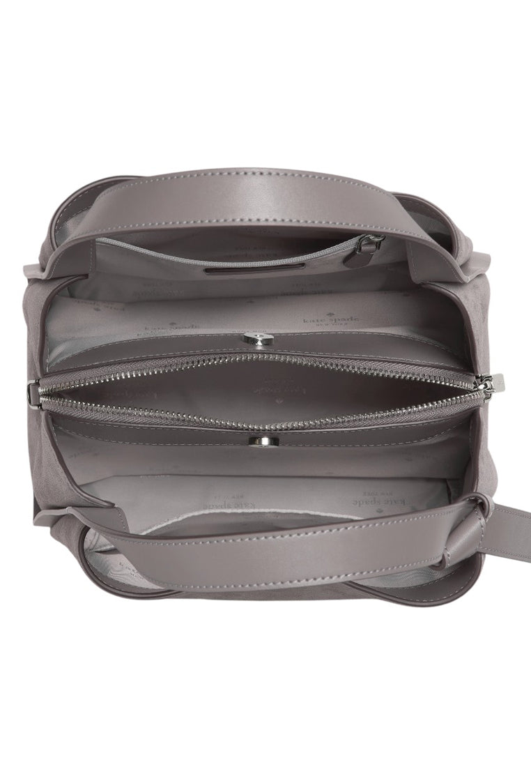 Kate Spade Knott Suede Convertible Carryall - Hare Grey