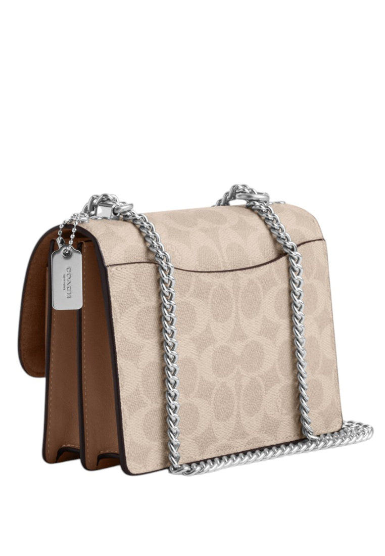 Coach Mini Klare Crossbody Bag In Signature Canvas - Sand/Taupe