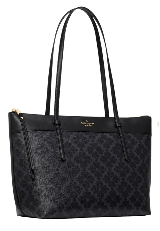 Kate Spade All Day Spade Flower Tote Bag - Black