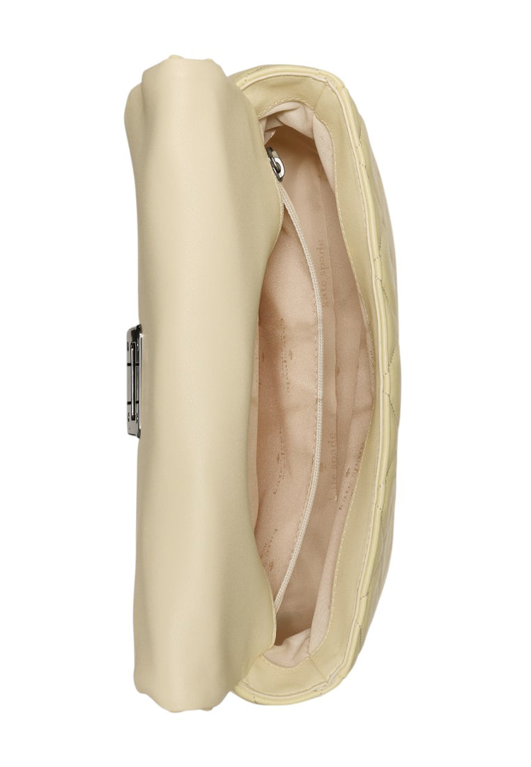 Kate Spade Carey Quilted Crossbody Bag - Lemon Fondant