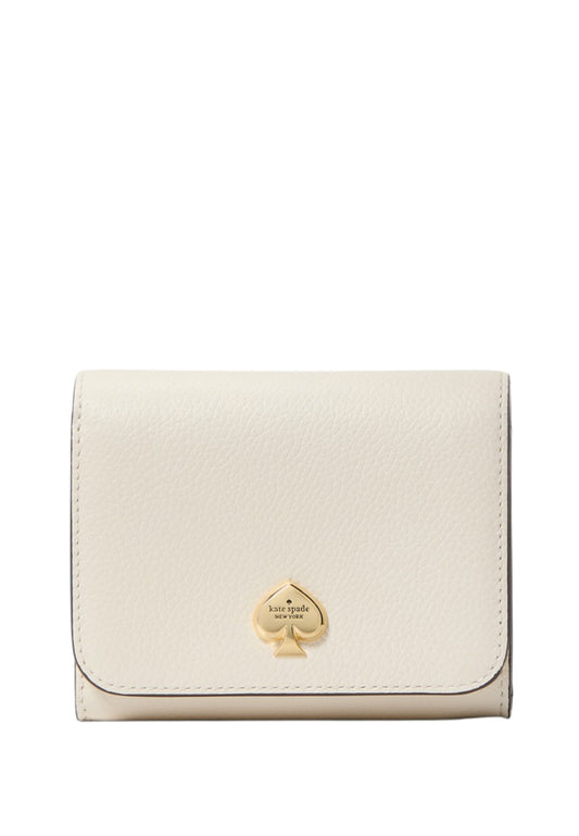 Kate Spade Kayla Small L-Zip Wallet - Meringue