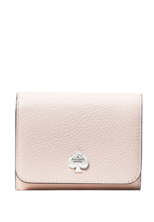 Kate Spade Kayla Small L-Zip Wallet - Powdered Sugar