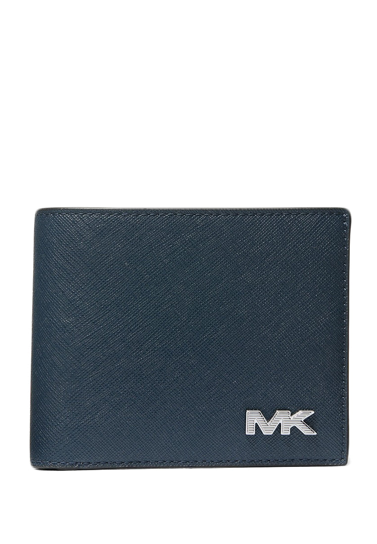 Michael Kors Mens Rivington Billfold Wallet With Passcase - Navy