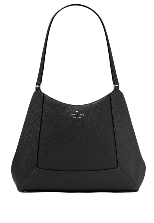 Kate Spade Lena Triple Compartment Shoulder Bag - Black