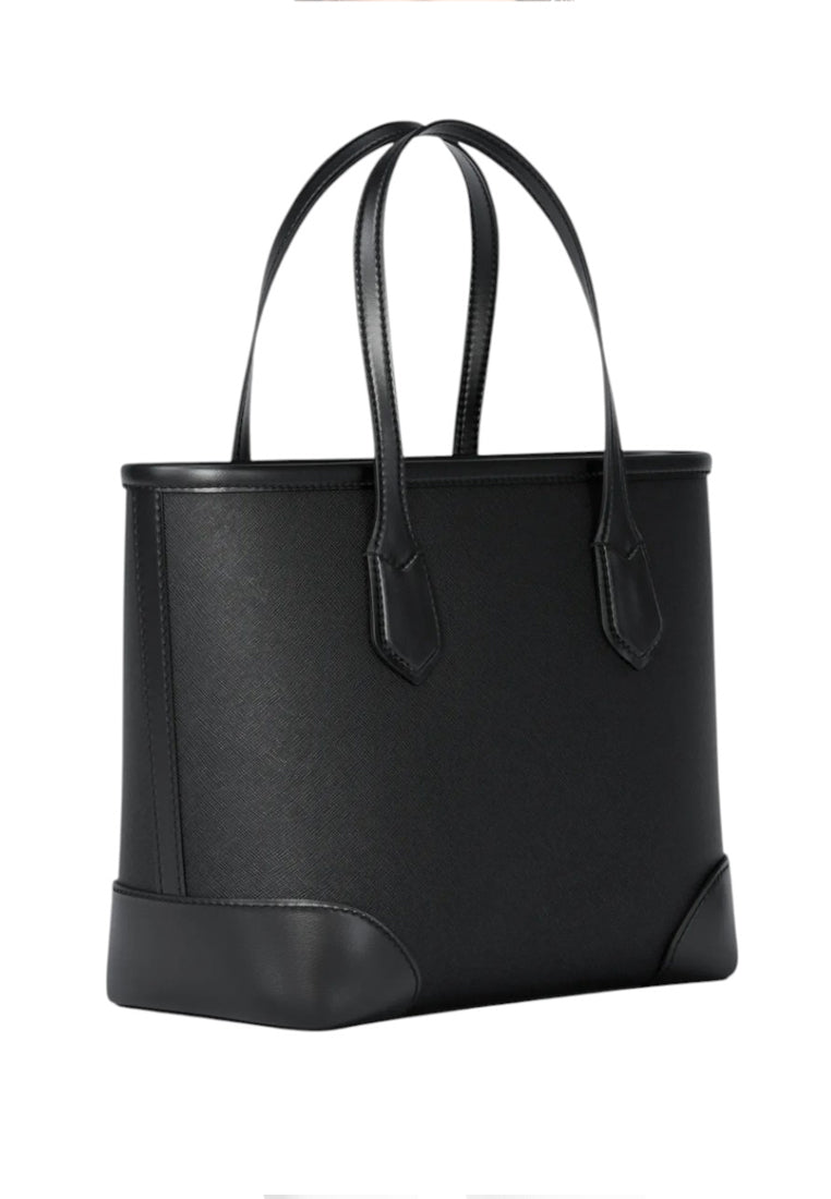 Michael Kors Eva Extra-Small Saffiano Leather Convertible Tote Bag - Black