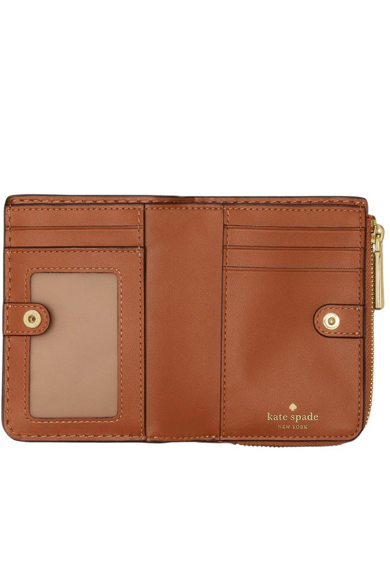 Kate Spade Lena Medium Bifold Wallet - Warm Ginger