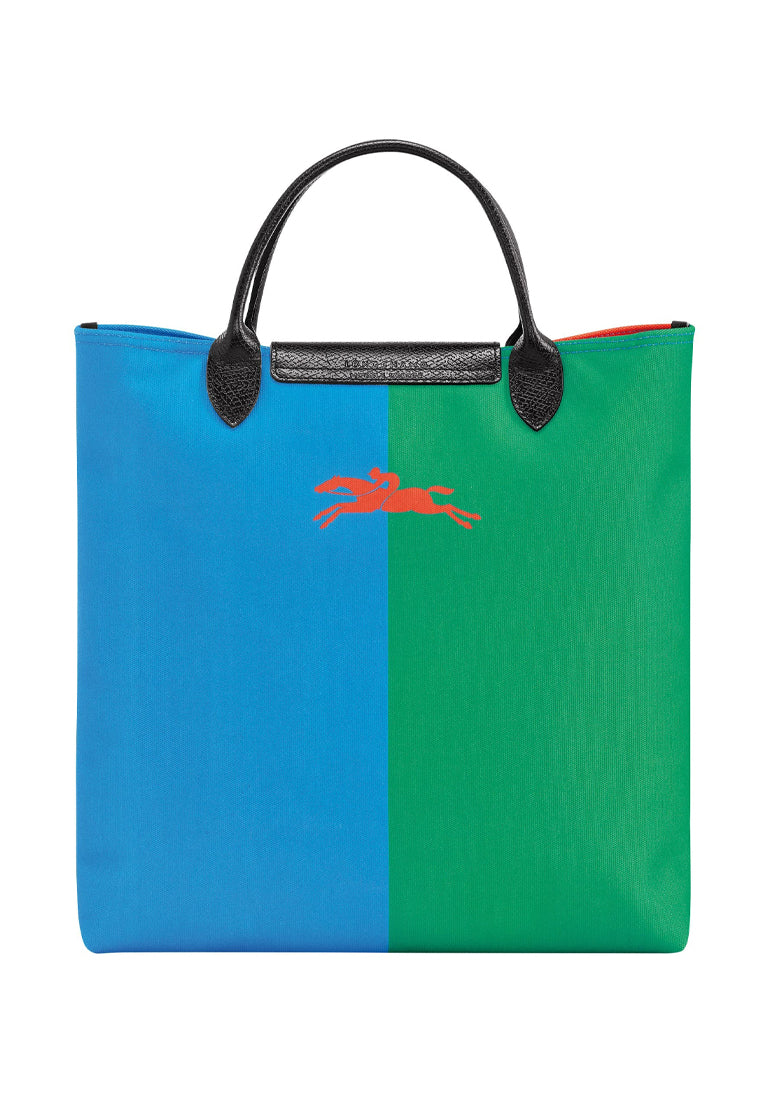 Longchamp Robert Indiana Love Top Handle - Green/Blue/Red