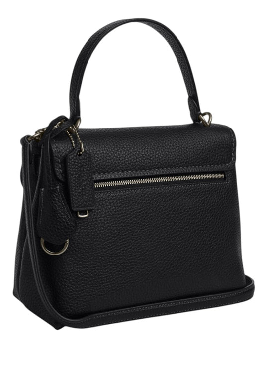 Coach Emory Top Handle Bag - Gunmetal/Black