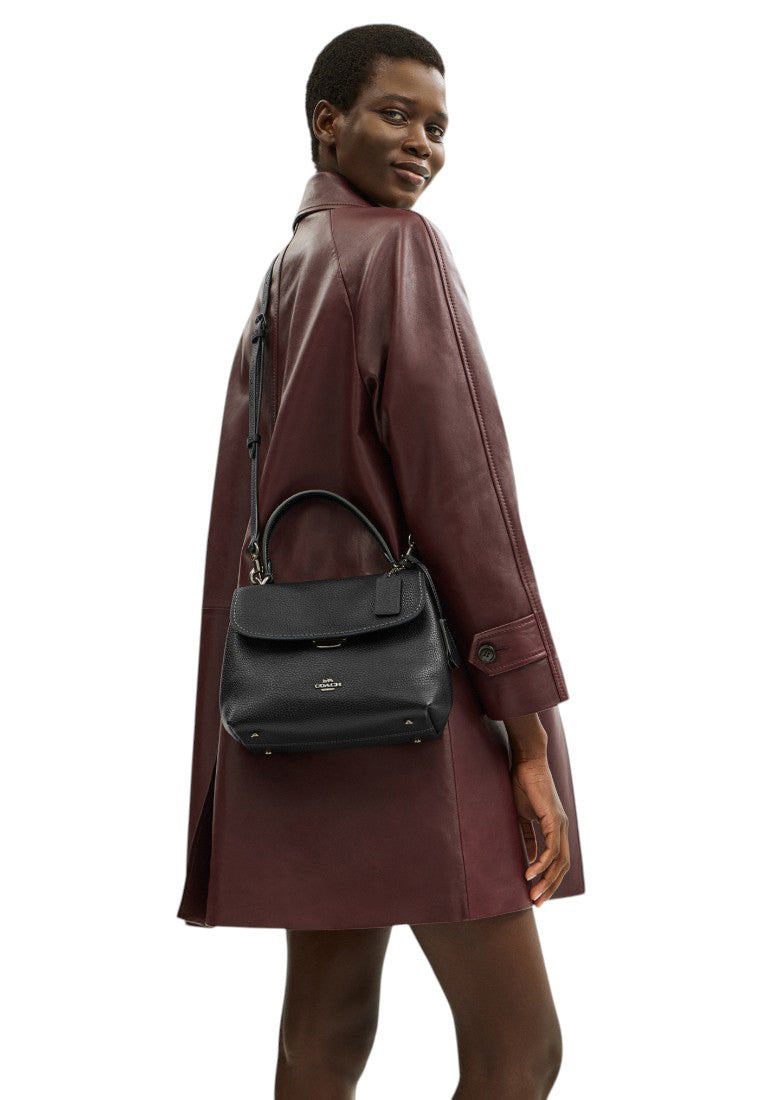 Coach Emory Top Handle Bag - Gunmetal/Black
