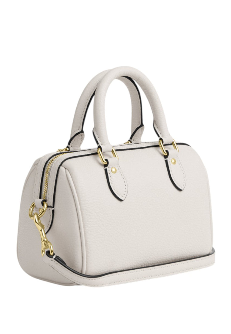 Coach Mini Rowan Crossbody Bag - Chalk