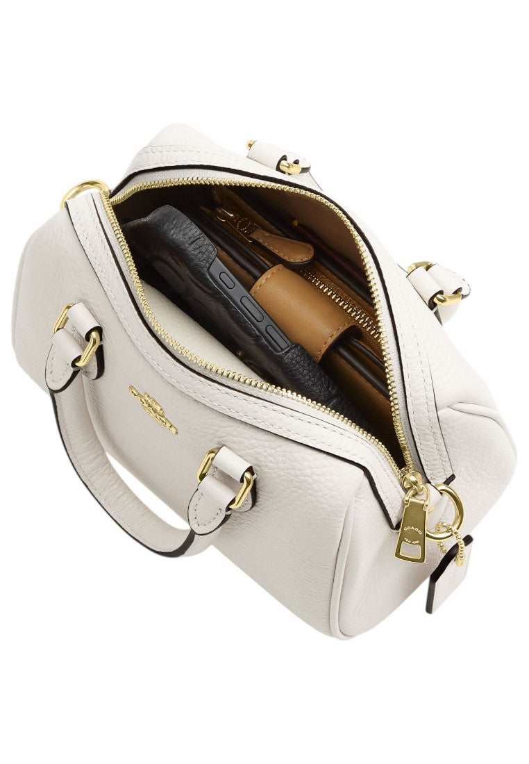 Coach Mini Rowan Crossbody Bag - Chalk