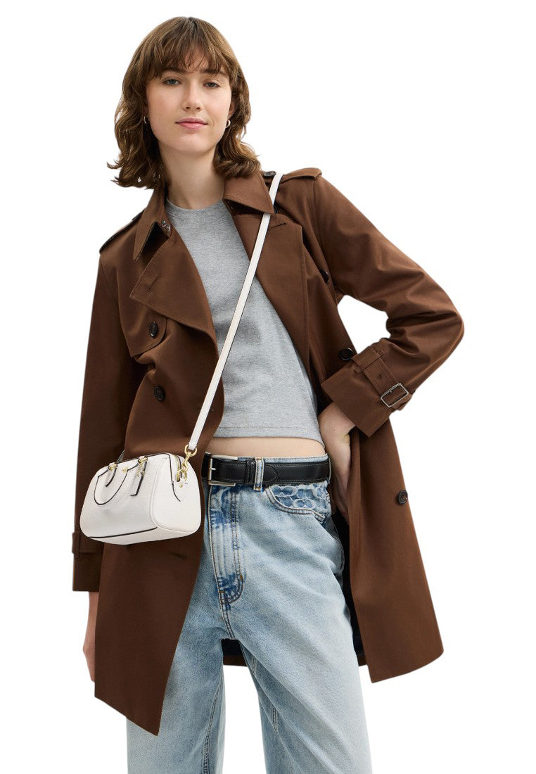 Coach Mini Rowan Crossbody Bag - Chalk