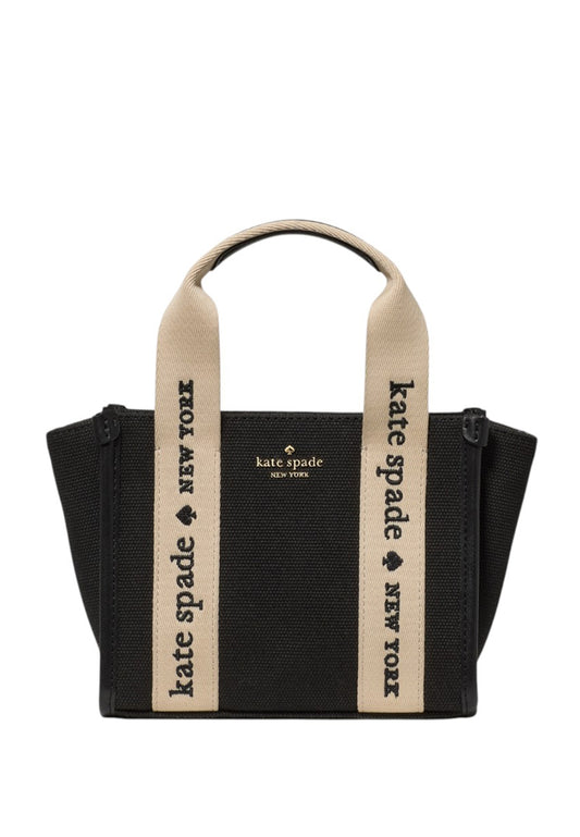 Kate Spade Kip Canvas Mini Tote - Black