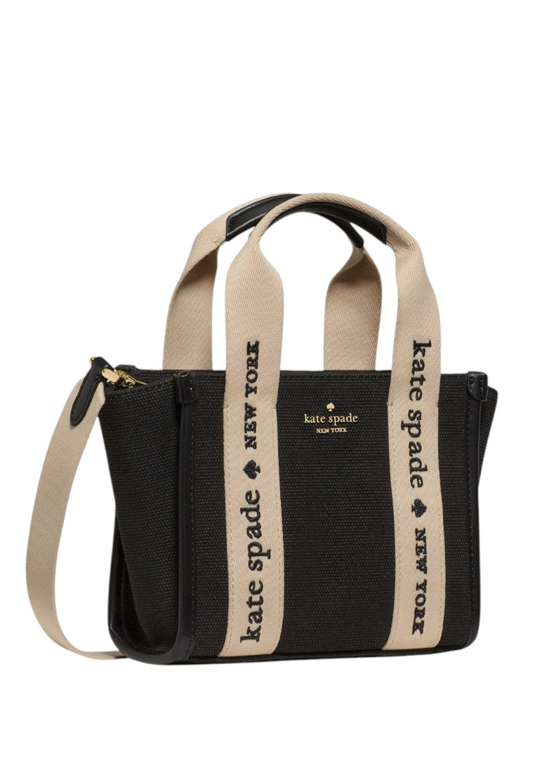 Kate Spade Kip Canvas Mini Tote - Black