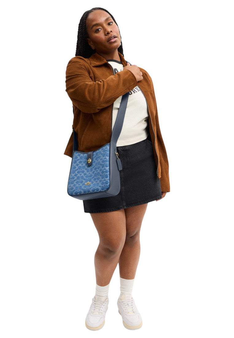 Coach Hadley Convertible Crossbody Bag -  Denim