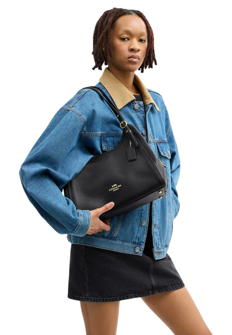 Coach Erin Shoulder Bag - Black