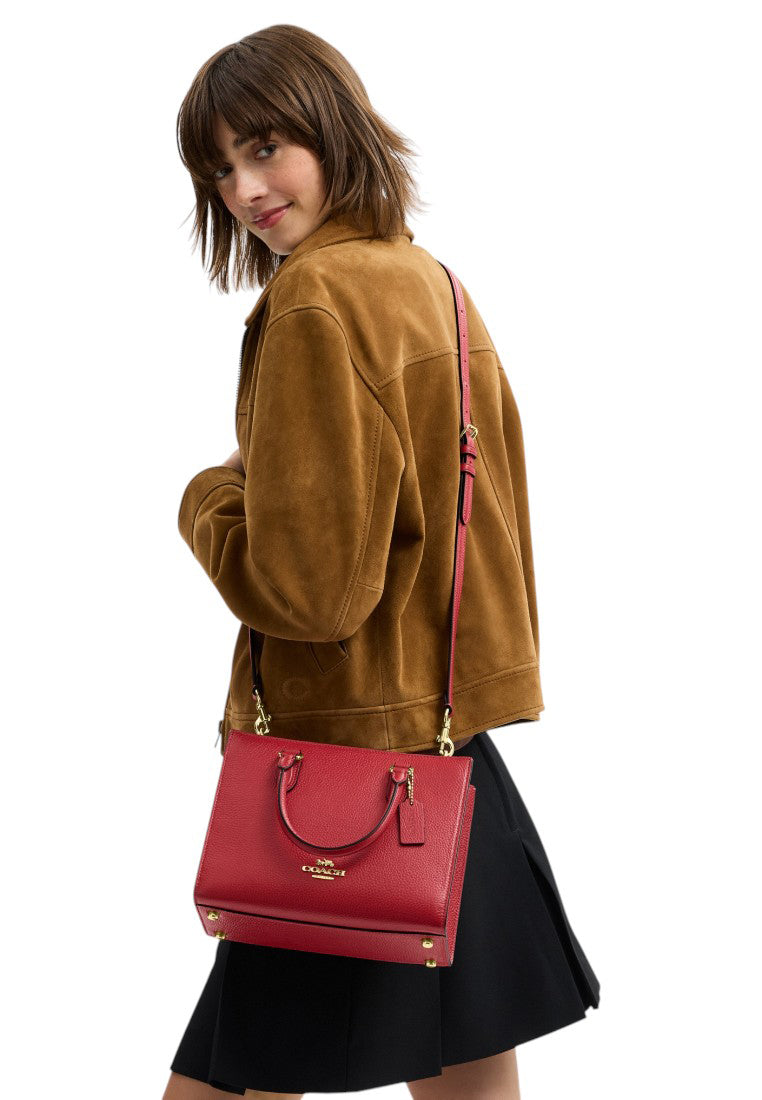 Coach Maggie Small Tote Bag - Red