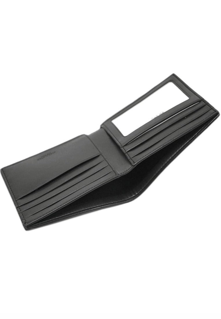 Coach Mens ID Billfold Wallet In Signature Canvas - Tan/Black