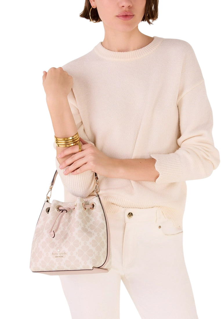 Kate Spade Spade Flower Small Bucket Bag - Rose Smokes