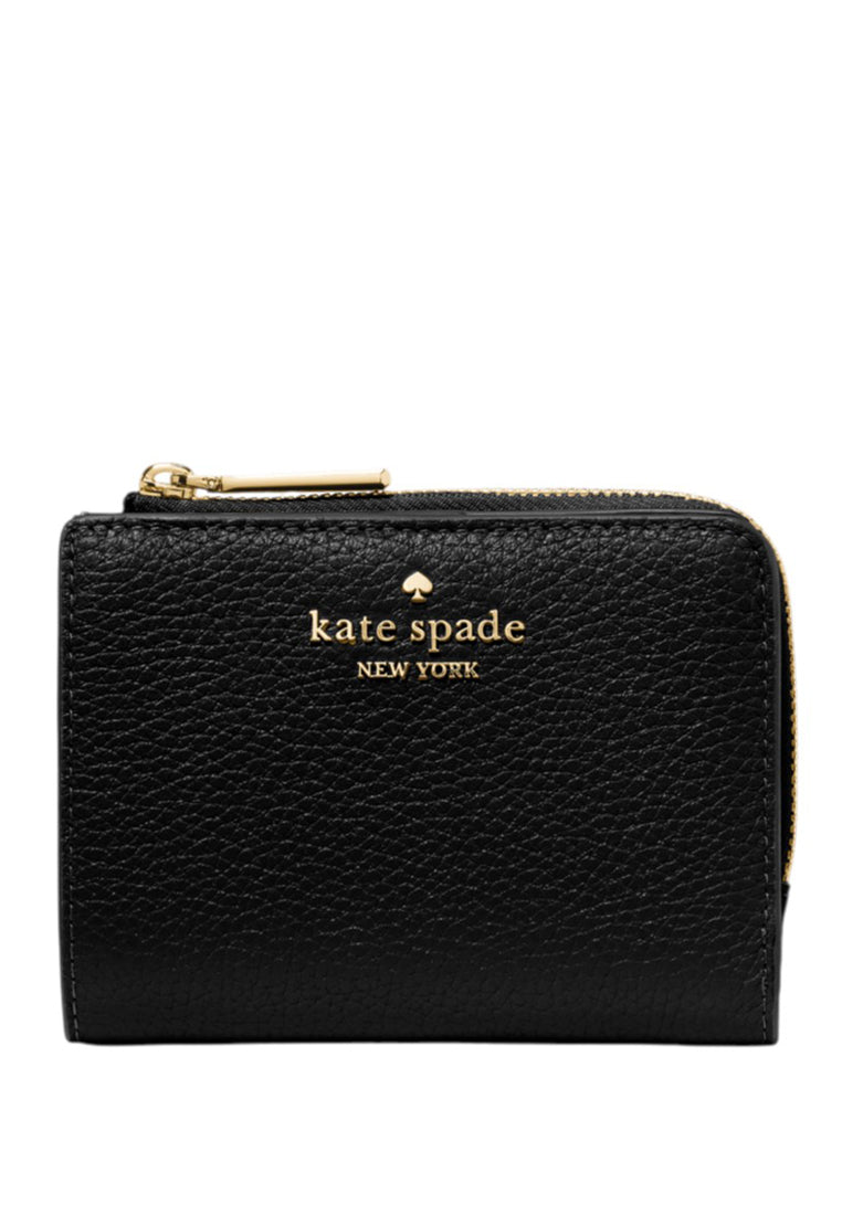 Kate Spade Small L-zip Wallet - Black