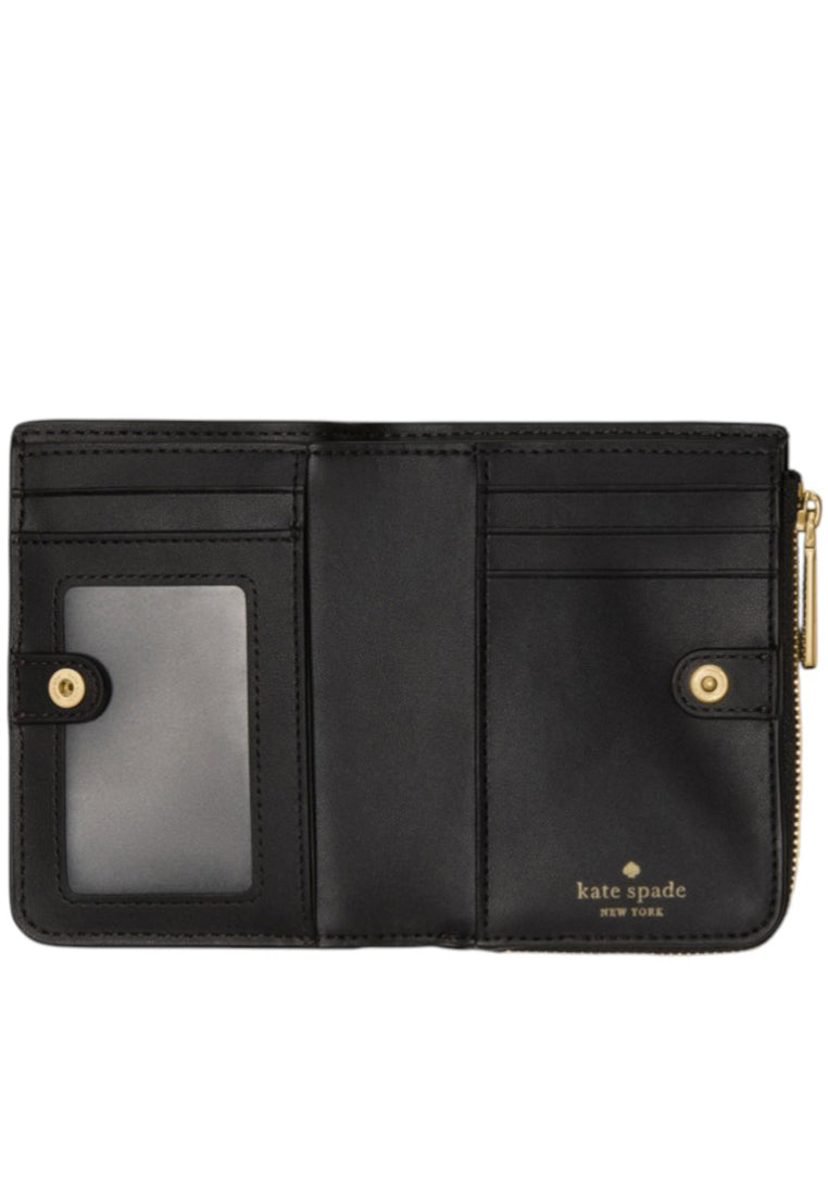 Kate Spade Small L-zip Wallet - Black