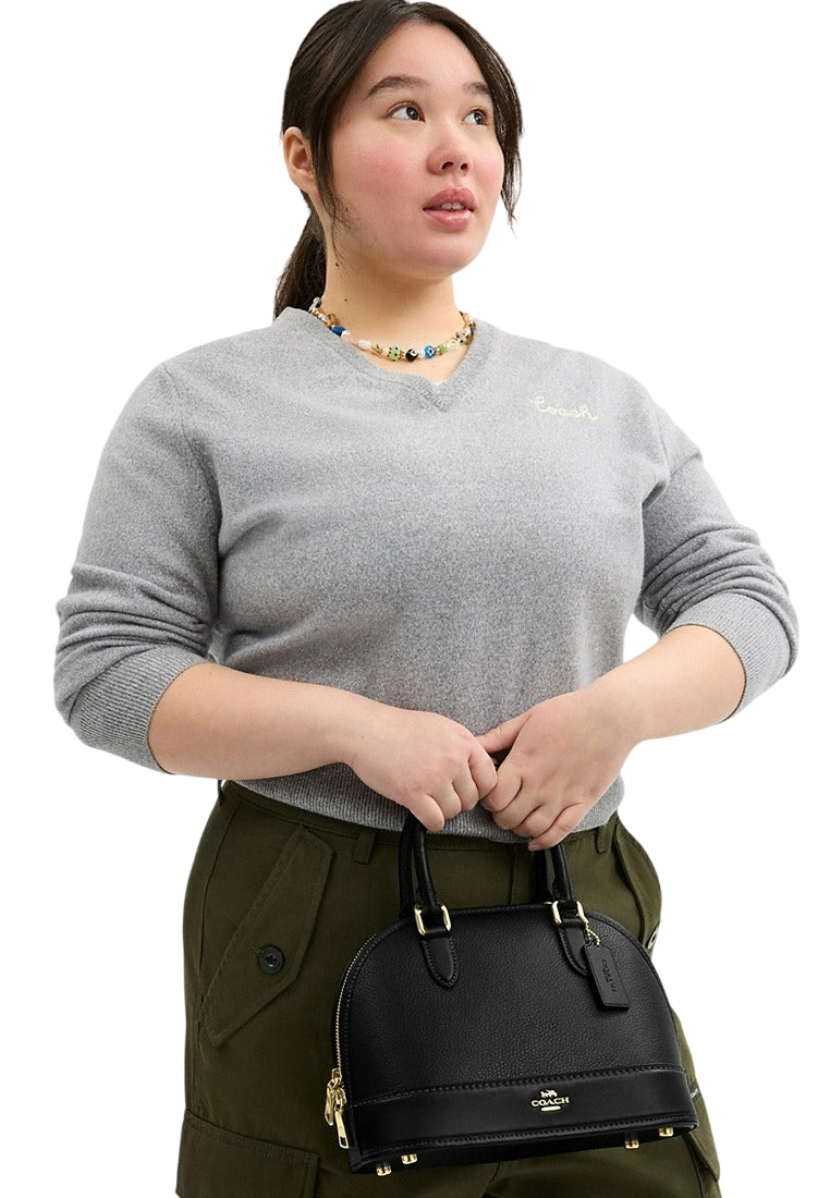 Coach Sabrina Satchel Bag - Black