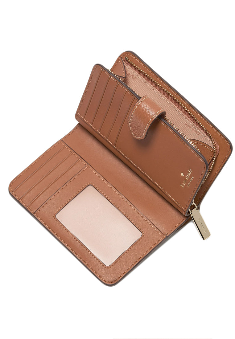 Kate Spade Lena Medium Bifold Wallet - Brown