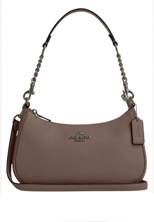 Coach Teri Shoulder Bag - Dark Stone