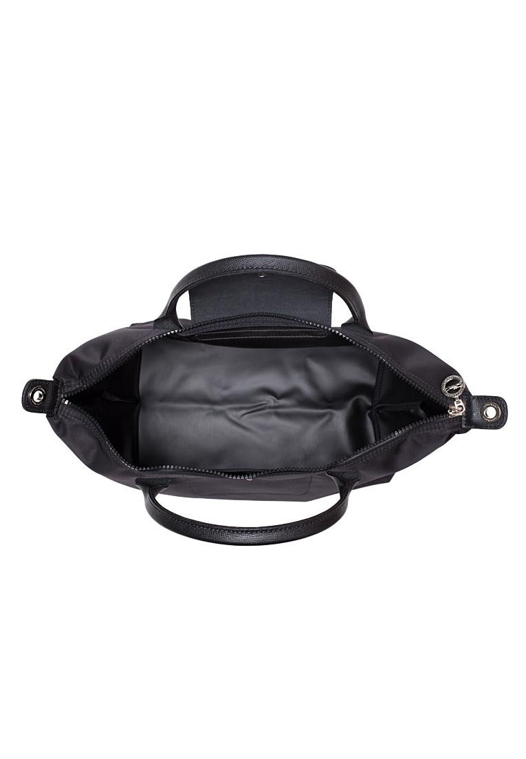 Longchamp Le Pliage Neo Medium Top Handle Handbag - Black/Black