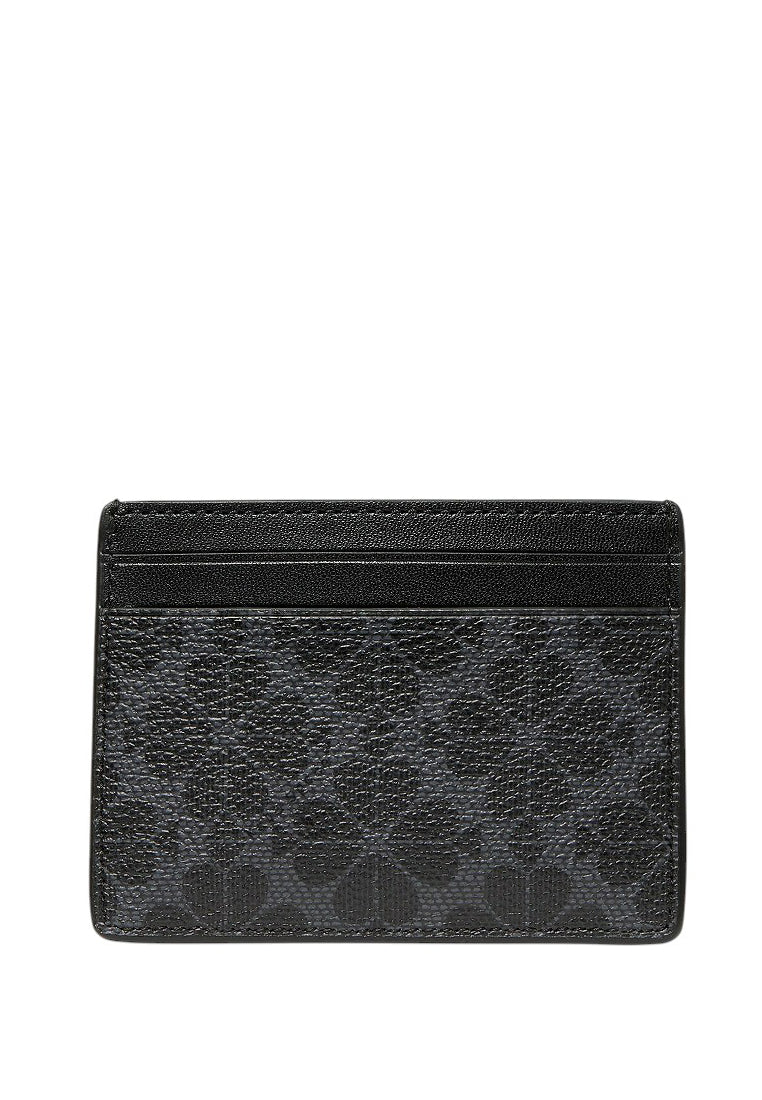 Kate Spade Spade Flower Small Slim Card Holder - Black