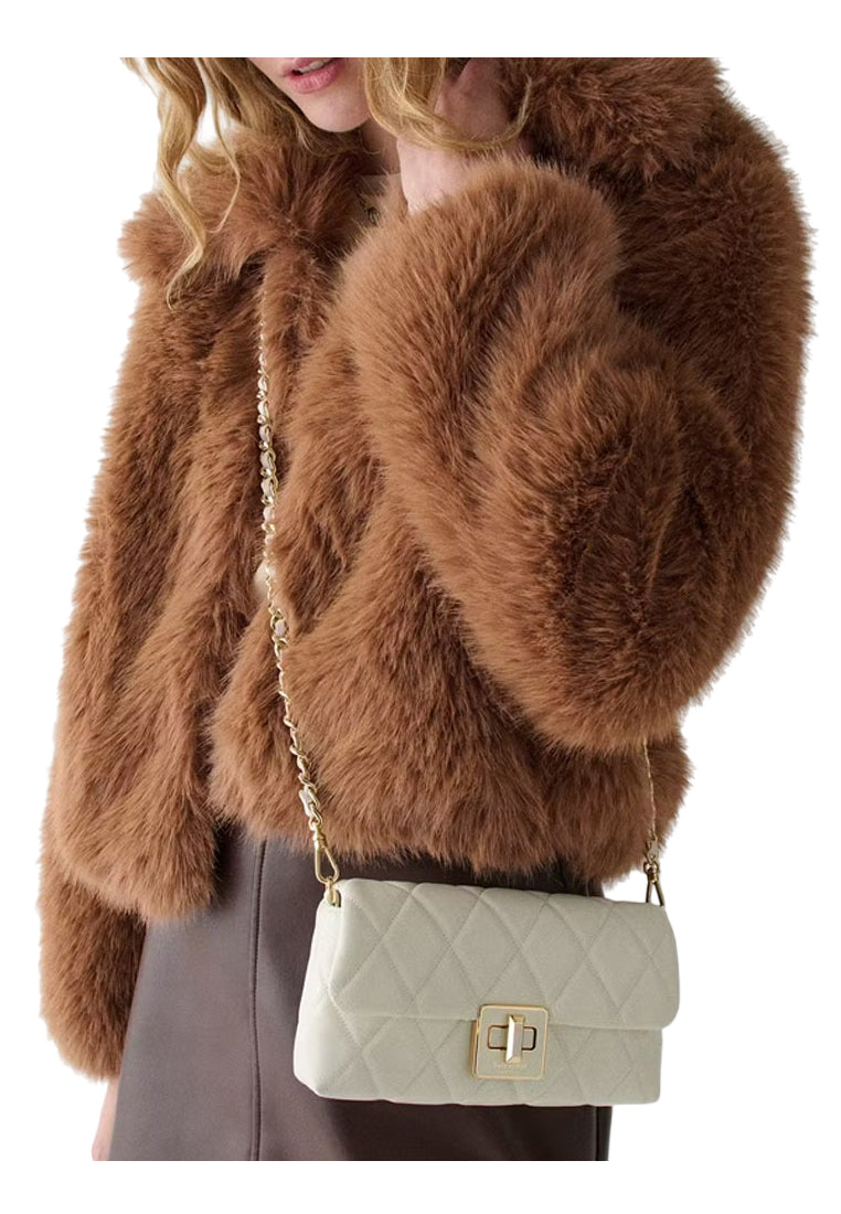 Kate Spade Carey Quilted Mini Crossbody - Meringue White