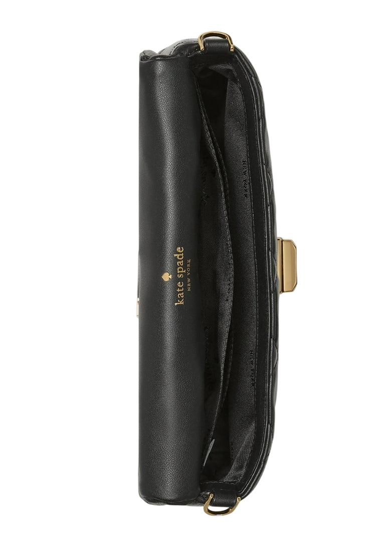 Kate Spade Carey Quilted Mini Crossbody - Black