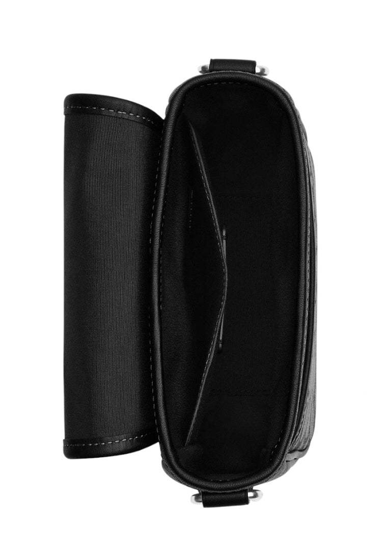 Coach Mens Lucas Crossbody Bag In Signature Jacquard - Black