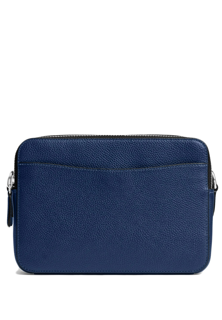 Coach Mens Charter Crossbody Bag 24 With Graphic - Navy