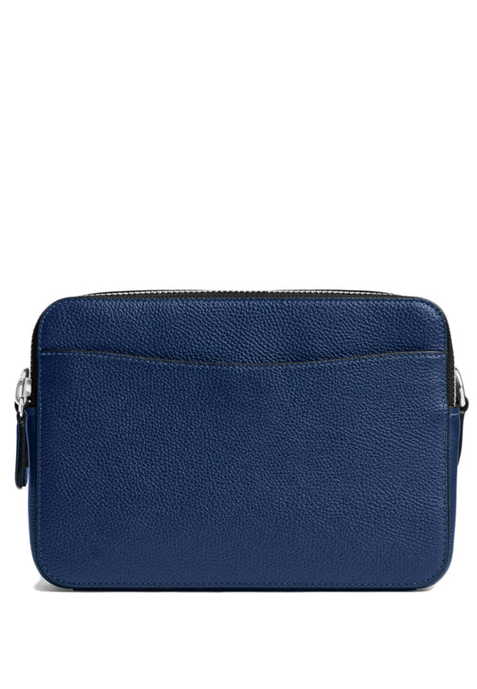 Coach Mens Charter Crossbody Bag 24 With Graphic - Navy