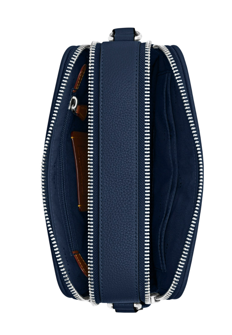 Coach Mens Charter Crossbody Bag 24 With Graphic - Navy