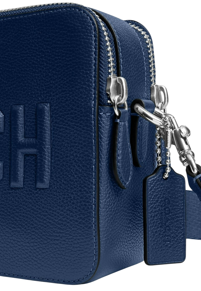 Coach Mens Charter Crossbody Bag 24 With Graphic - Navy
