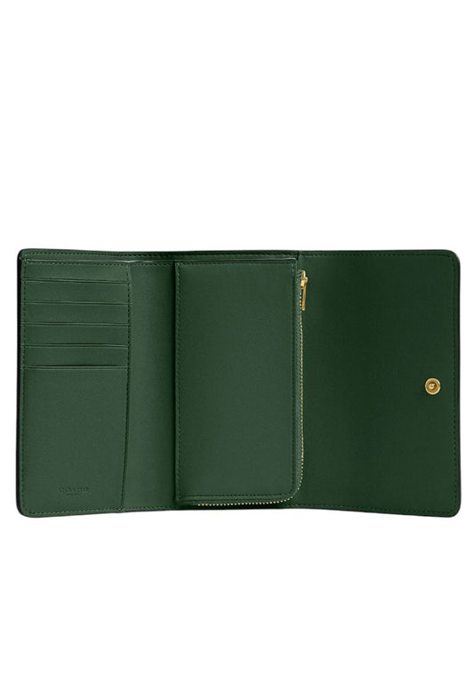 Coach Essential Medium Flap Wallet - Green