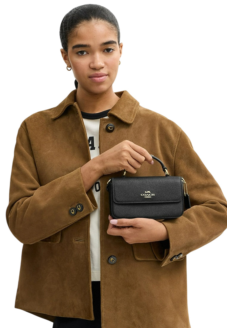 Coach Mini Josie Top Handle Bag - Black