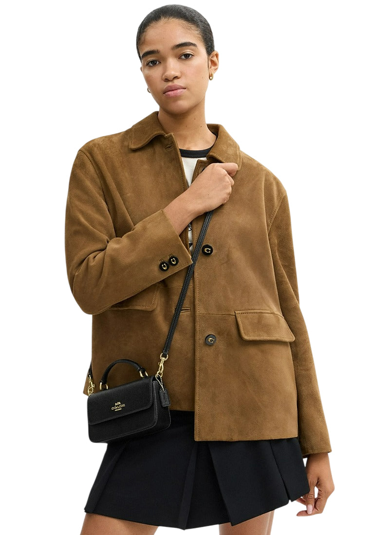 Coach Mini Josie Top Handle Bag - Black