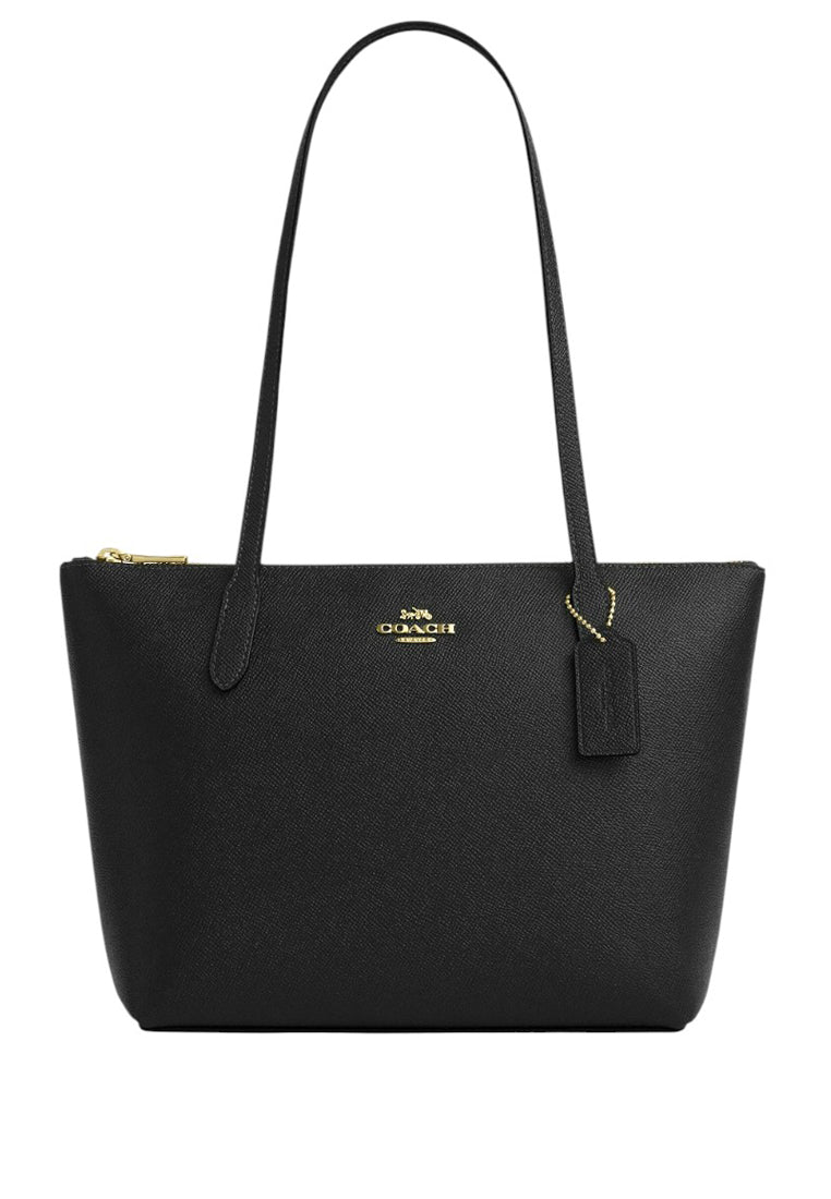 Coach Fiona Zip Tote Bag - Black