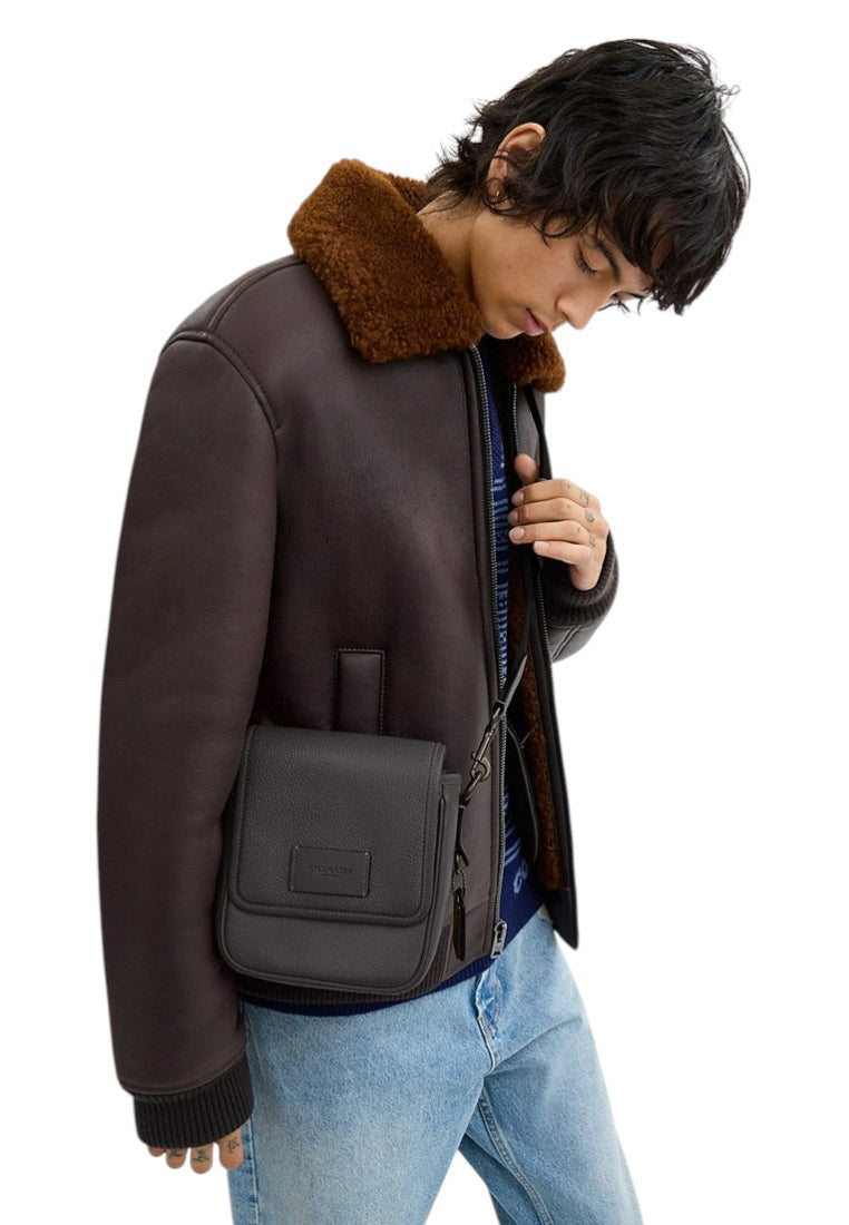 Coach Mens Lucas Crossbody Bag - Grey