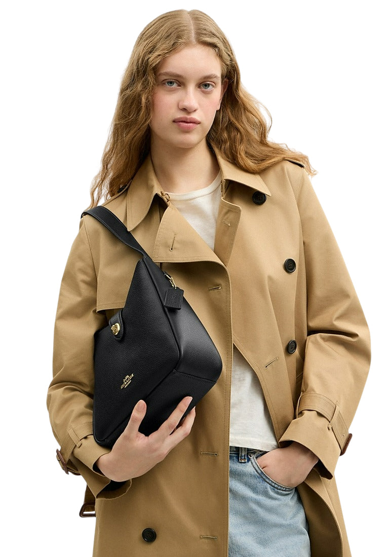 Coach Hadley Convertible Crossbody Bag - Black