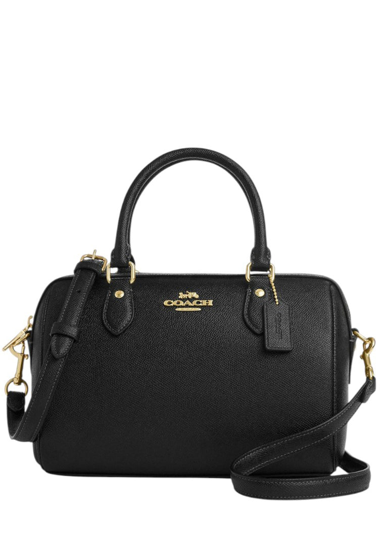 Coach Rowan Satchel Bag - Black